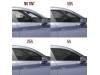 Vicrez Window Tint Pre-Cut Front Roll-ups, Driver and Passenger Side vwt10557 | Chevrolet Camaro Coupe 2016-2023
