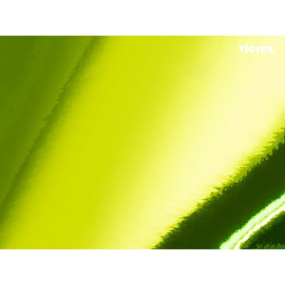 Vicrez Vinyl Car Wrap Film vzv10163 Chrome Green Limon Specular