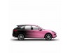 Vicrez Vinyl Car Wrap Film vzv10748 Pink To Black Horizontal Gradient Pattern