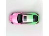 Vicrez Vinyl Car Wrap Film vzv10749 Pink To Green Horizontal Gradient Pattern