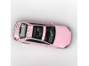 Vicrez Vinyl Car Wrap Film vzv10750 Pink To Pink Leopard Horizontal Gradient Pattern