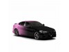 Vicrez Vinyl Car Wrap Film vzv10754 Black To Pink Horizontal Gradient Pattern
