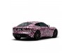Vicrez Vinyl Car Wrap Film vzv10834 Pink Purple Cheetah Pattern