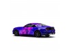 Vicrez Vinyl Car Wrap Film vzv10851 Blue Pink Purple Nebula Pattern