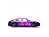 Vicrez Vinyl Car Wrap Film vzv10856 Purple Galaxy Pattern
