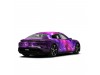 Vicrez Vinyl Car Wrap Film vzv10856 Purple Galaxy Pattern