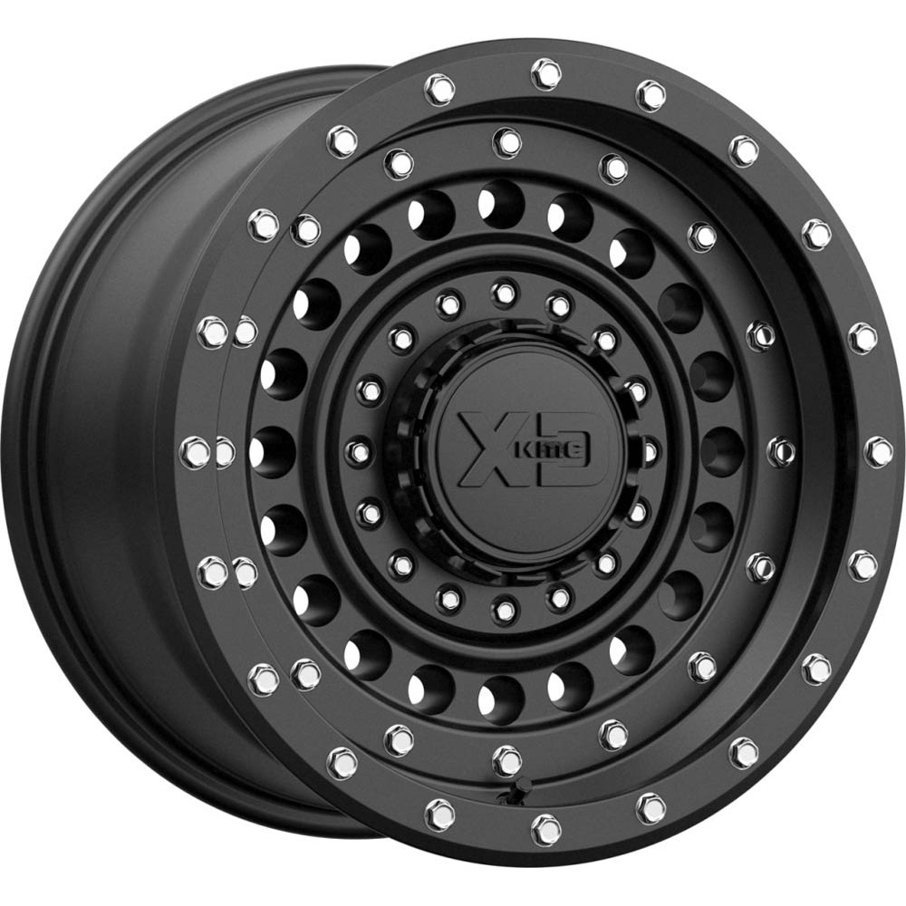 XD XD136 PANZER Satin Black Wheel (17