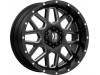 XD XD820 GRENADE Satin Black Milled Wheel 18" x 8" | Jeep Wrangler 2018-2023