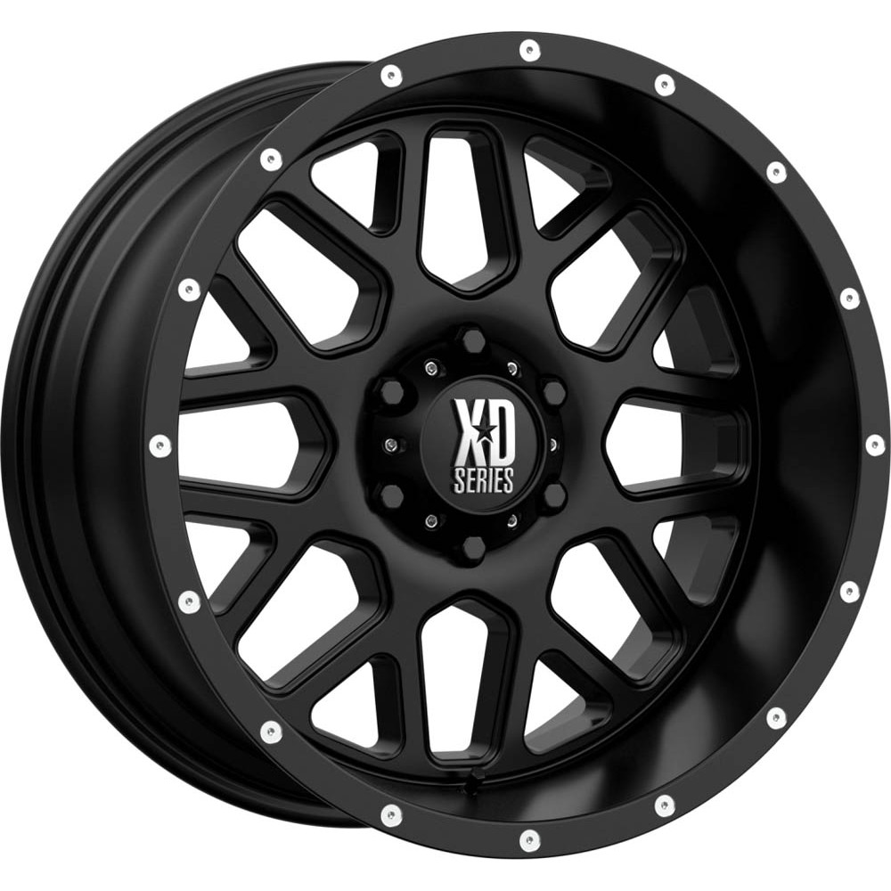 XD XD820 GRENADE Satin Black Wheel 20" x 9" | Ford F-150 2021-2023