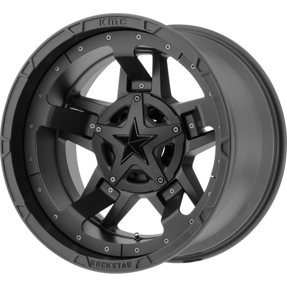 XD XD827 ROCKSTAR III Matte Black Wheel 17" x 8" | GMC Sierra 1500 2019-2022