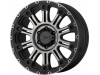 XD XD829 HOSS II Satin Black Machined Gray Tint Wheel (20