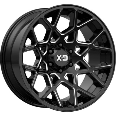 XD XD831 CHOPSTIX Gloss Black Milled Wheel (20