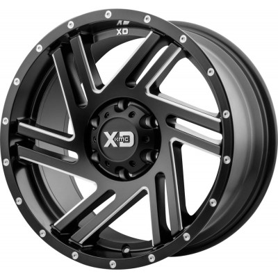 XD XD835 SWIPE Satin Black Milled Wheel (18