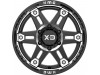 XD XD840 SPY II Gloss Black Machined Wheel 17" x 8" | Ford Ranger 2019-2023