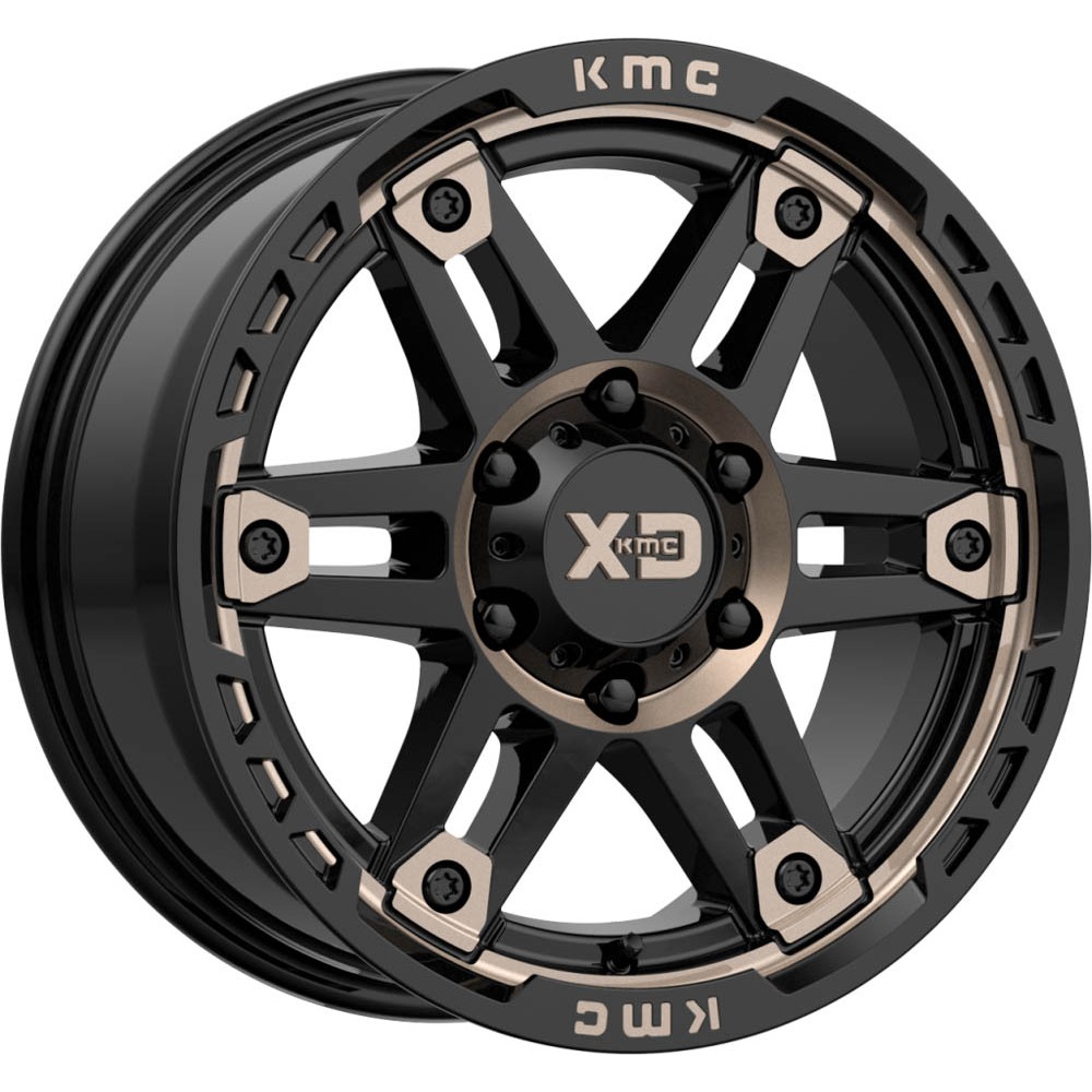 XD XD840 SPY II Satin Black Dark Tint Wheel (20