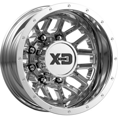 XD XD843 GRENADE DUALLY Chrome - Rear Wheel (17