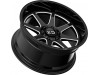XD XD844 PIKE Gloss Black Milled Wheel (20