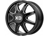 XD XD845 PIKE DUALLY Gloss Black Milled - Front Wheel (22