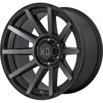 XD XD847 OUTBREAK Satin Black With Gray Tint Wheel 18" x 9" | Ford F-150 2021-2023