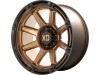 XD XD863 Matte Bronze With Black Lip Wheel 20" x 9" | RAM 1500 (6-Lug) 2019-2023